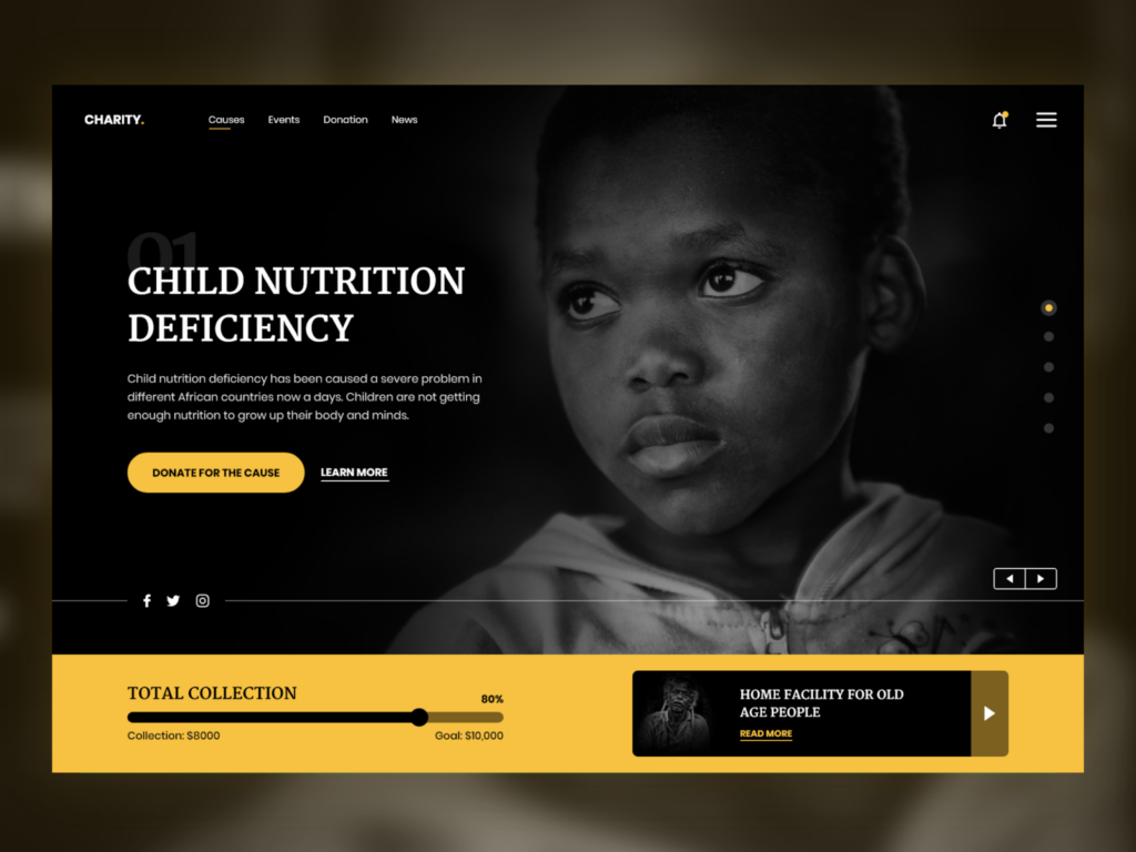 Charity Websites Design