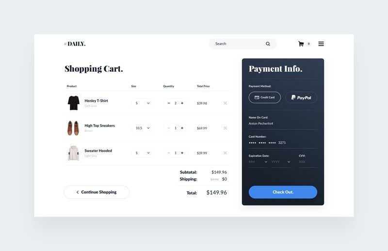 E-commerce Websites Design