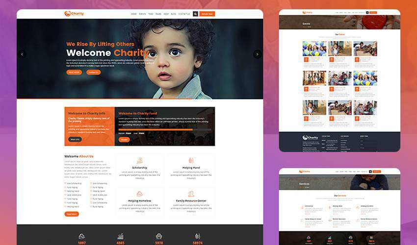 Charity Websites Design